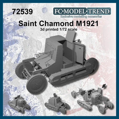 72539  Saint Chamond M1921, 1/72 scale.