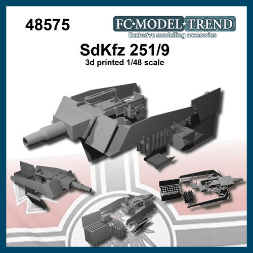 48575 SdKfz 250/9, 1/48 scale.