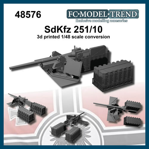 48576 SdKfz 250/10, 1/48 scale.