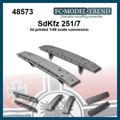 48573 SdKfz 250/7, 1/48 scale.