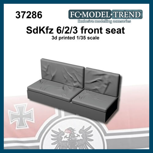 37286 SdKfz 6/2/3 asiento delantero. Escala 1/35.