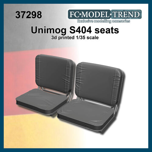 37298 Unimog S404 seats, 1/35 scale.