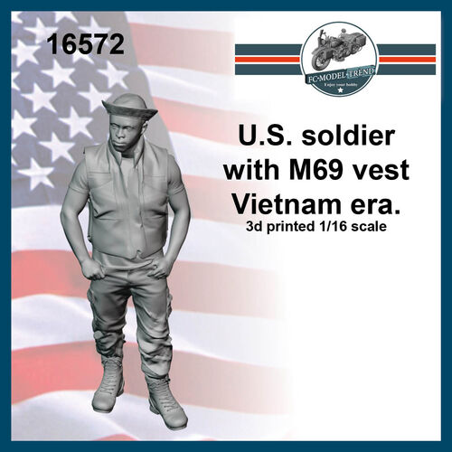 16572 Soldado USA en Vietnam, escala 1/16.