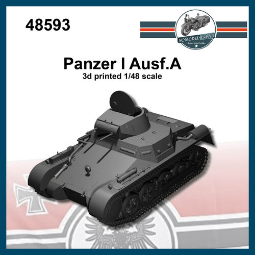 48593 Panzer I Ausf.A, escala 1/48.