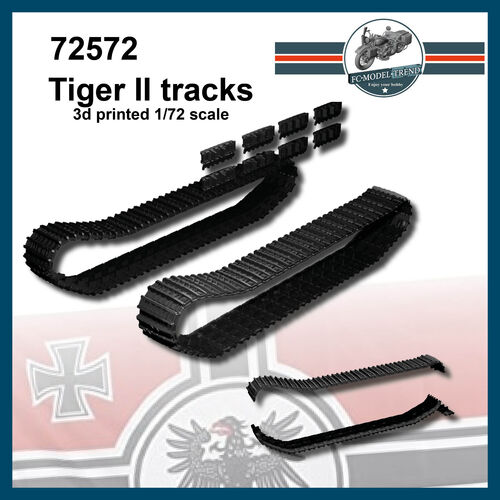 72572 KingTiger tracks,1/72 scale.