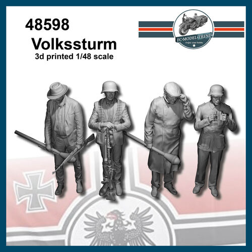 48598 Volkssturm, 1/48 scale.