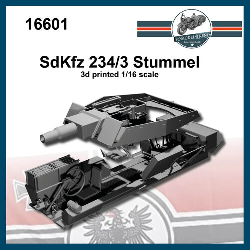 16601 SdKfz 234/3 "stummel" Escala 1/16