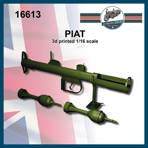 16613 PIAT, Portable infantry anti tank, 1/16 scale.