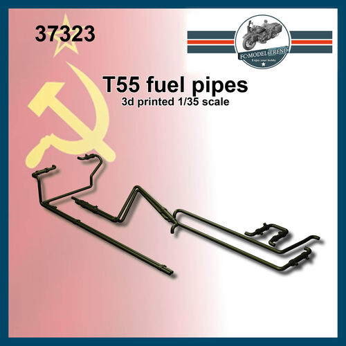 37323 T55 fuel pipes, 1/35 scale.