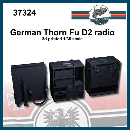 37326 German Thorn FU D2 radio, 1/35 scale.