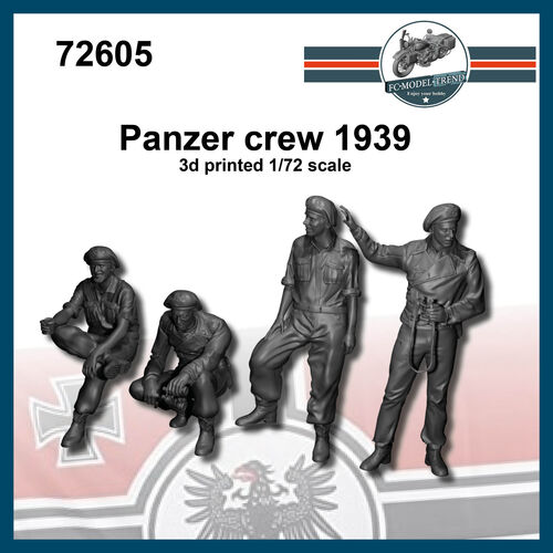 72605 Panzer crew 1939, 1/72 scale.