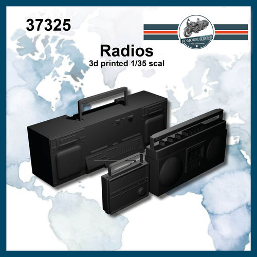 37325 Radios stereo, escala 1/35