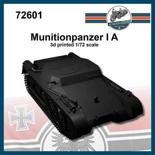 72601 Munitionpanzer I A, escala 1/72.