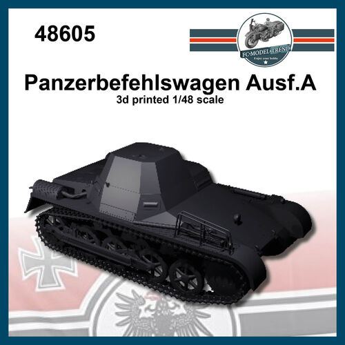 48605 Panzerbefehlswagen Ausf.A escala 1/48.