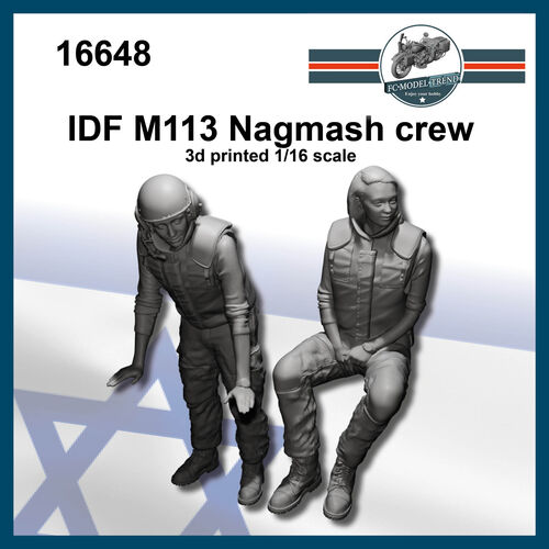 16648 IDF AGFV crew, 1/16 scale.