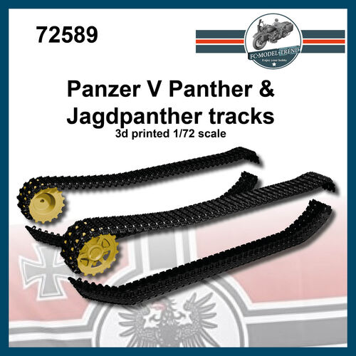 72589 Panzer V Panther tracks, 1/72 scale.