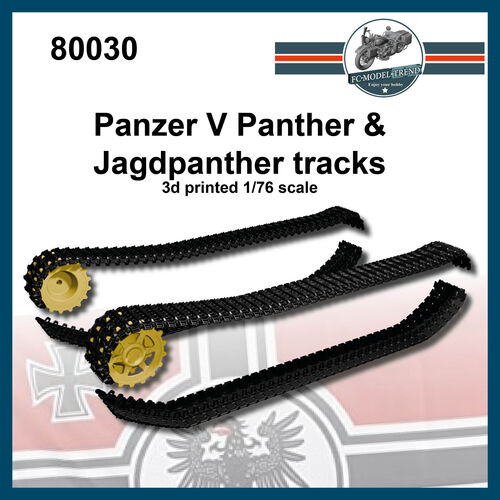 80030 Panzer V Panther tracks, 1/76 scale.