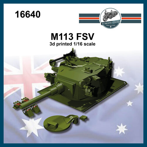 16640 M113 FSV, 1/16 scale.